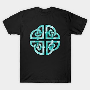 Celtic Dara Knot Blue T-Shirt